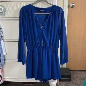 Express, Royal blue romper